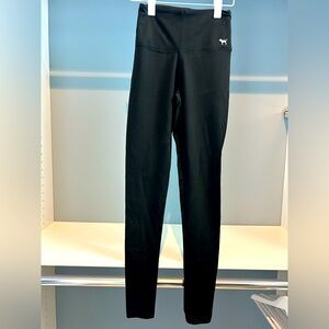 PINK Victoria’s Secret black leggings. Size XS. Yoga style. Great condition.